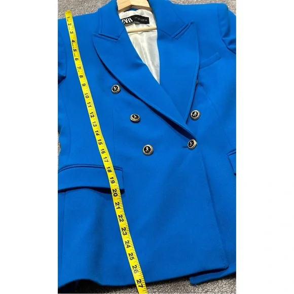 Zara Bloggers Favorite Double Breasted Blazer - Picture 11 of 12